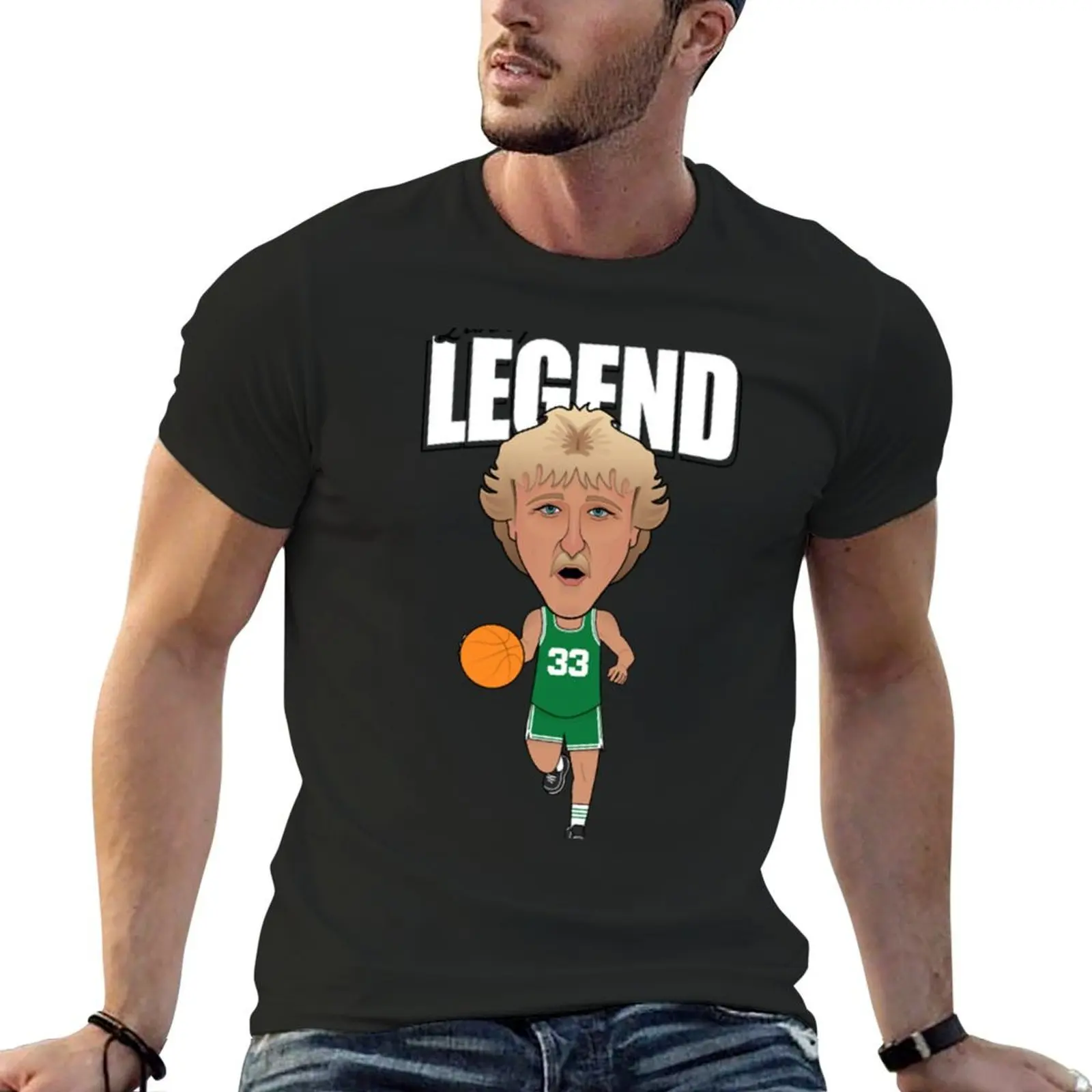 Larry Legend T-Shirt T-Shirt designer shirts vintage clothes outfits for men