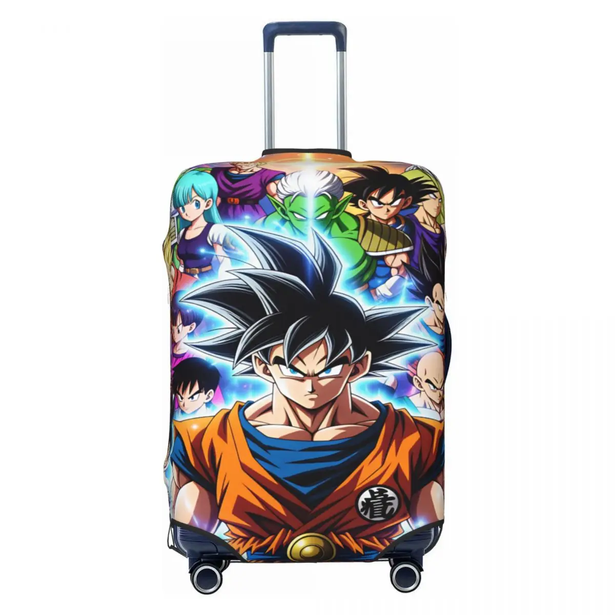 Dragons Balls Suitcase Cover Travel Protection Flight Strectch Luggage Supplies