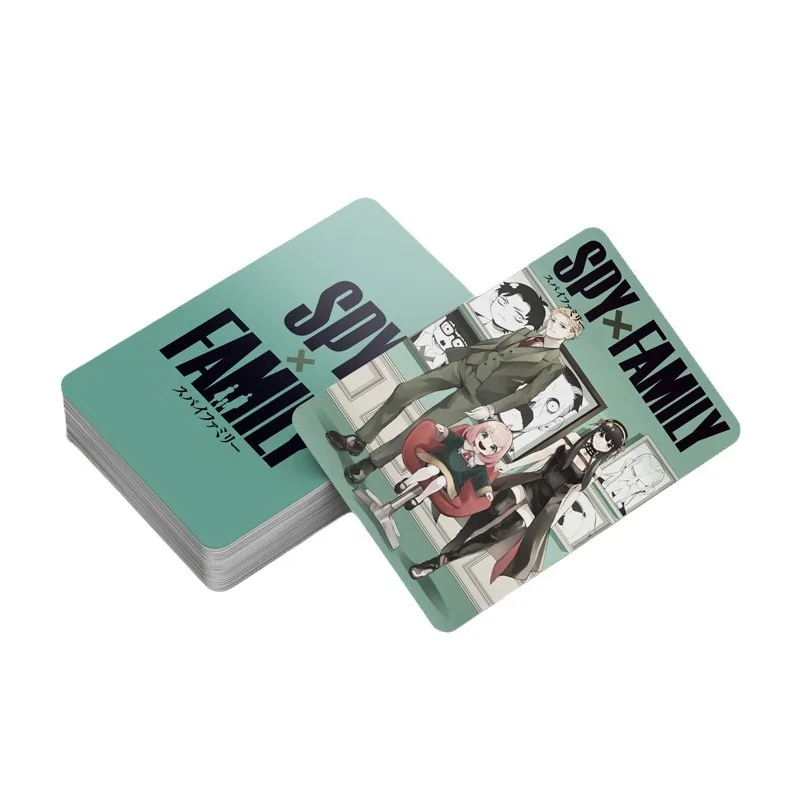 SPY×FAMILY Japanese Anime Lomo Card 60PC Card 36PC Stickers Games Postcards Fans Collection Gift Toy