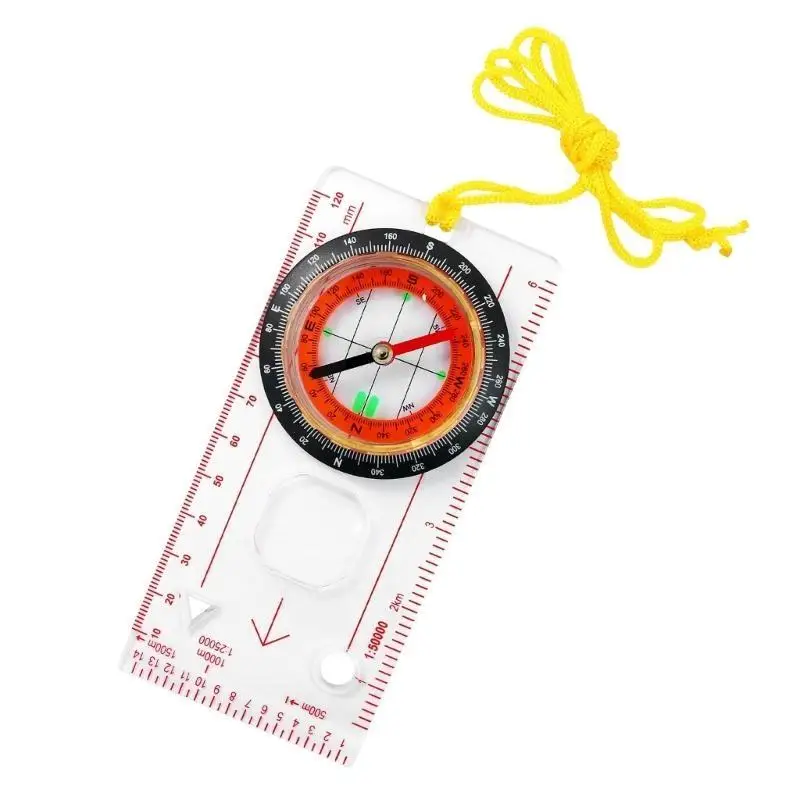 652F 2 Pcs Navigation Backpacking Compasses Map Reading Compasses for Hiking, Camping