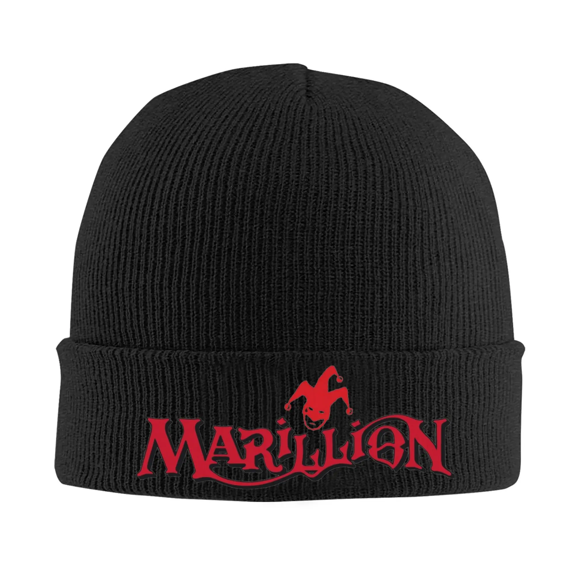 

Вязаная шапка с черепом A Jester's Tear Marillion Slouchy Beanie для мужчин и женщин, Зимняя модель