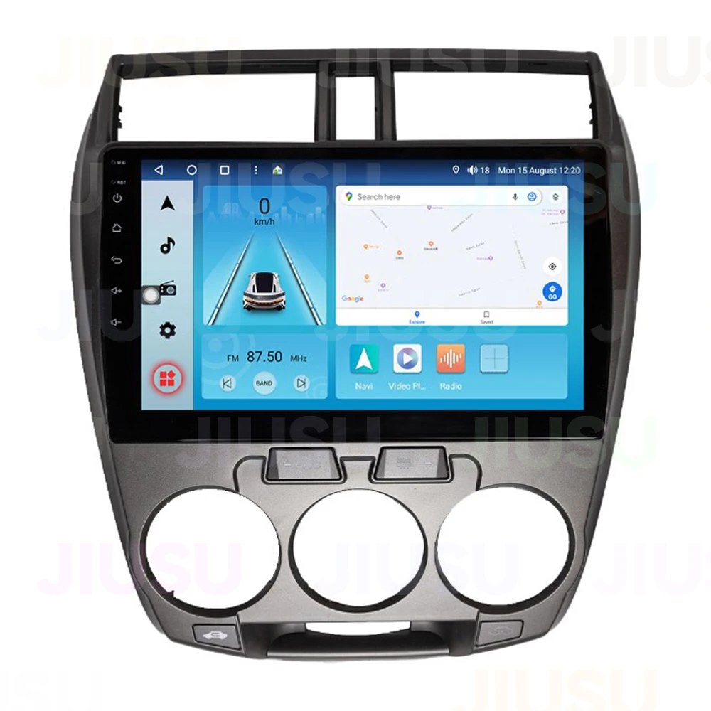 Android 12 Car DvD Player 10 inch Multimedia System Car Radio for Honda City 2008-2013 Car Stereo Touch Screen Carplay DSP GPS