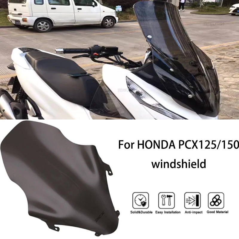 MTKRACING For HONDA PCX 125/150 2018-2020 Motorcycle accessories Windshield deflectors