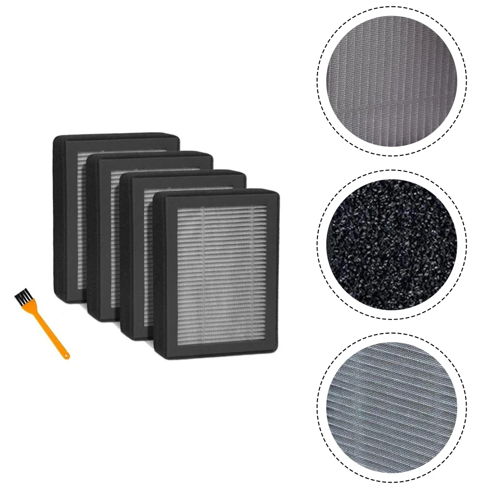 4PC Filter Air Quality Filter Compatible With LV-H128 Easy Installation Efficient Filtration Enhances Indoor Air Quality