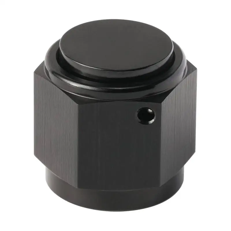 

【MO】1Pcs High Quality Hex Head Port Fitting AN6 AN8 AN10 AN12 Adapter Female Flare End Cap Plug Tube Fitting Aluminum Black