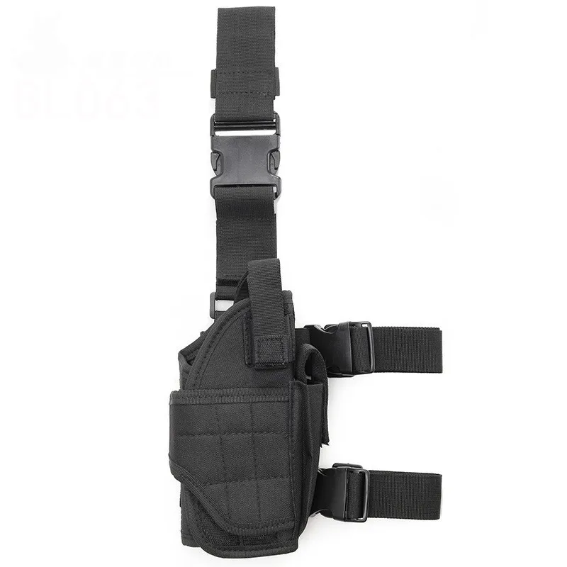 Universal Drop Leg Gun Holster Right Handed Tactical Thigh Pistol Bag Pouch Legs Harness for All Handguns