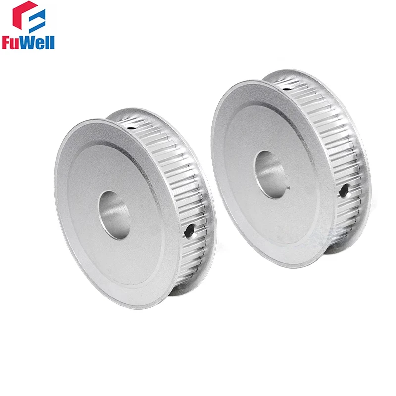 11mm Belt Width XL-72T Aluminium Belt Wheel Synchronous Timing Belt Pulley AF Type Synchronous Pulley Screw 2xM5