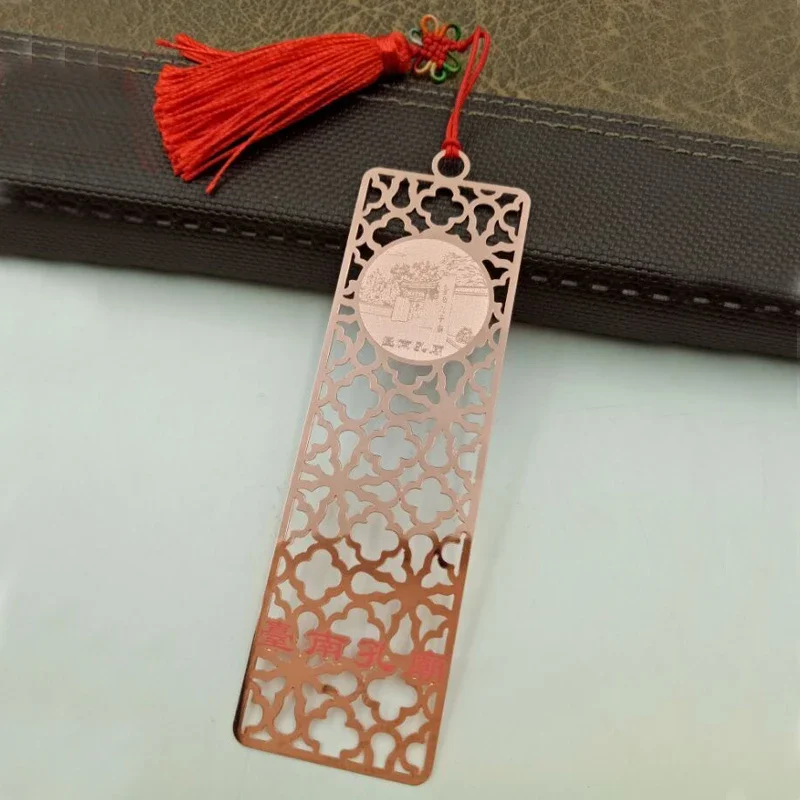 

Металлические закладки Wholesasale из розового золота для книг