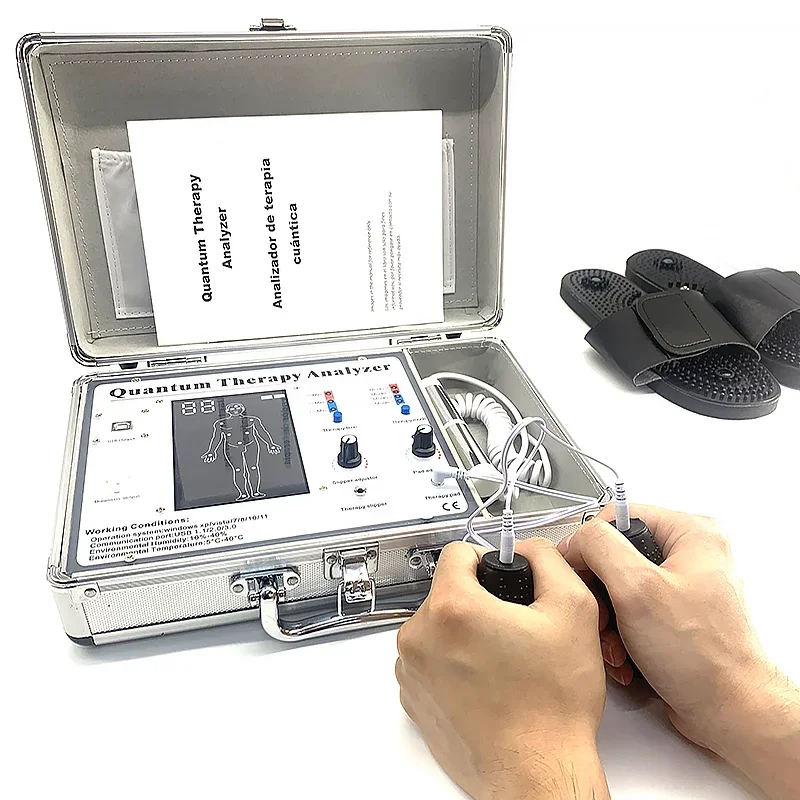 2024 NEW Body Analyzer Quantum Resonance Magnetic Body Health Analyzer with Therapy Multiple Languages