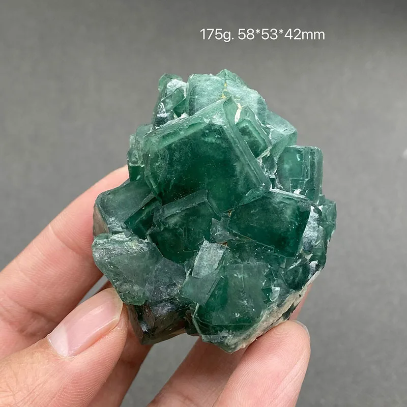 100% Natural green fluorite Mineral specimen cluster Stones and crystals Healing crystal Free shipping