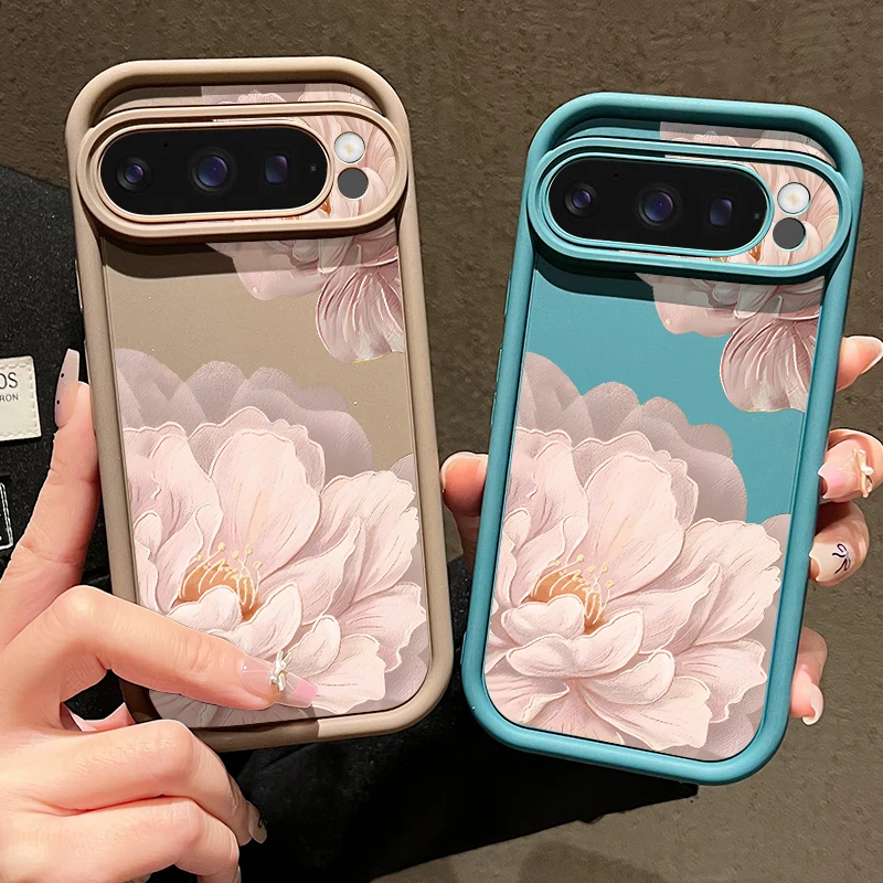 Pink Flowers Patterned Soft TP - огляд і ціна Phone Cases Pixel 9A