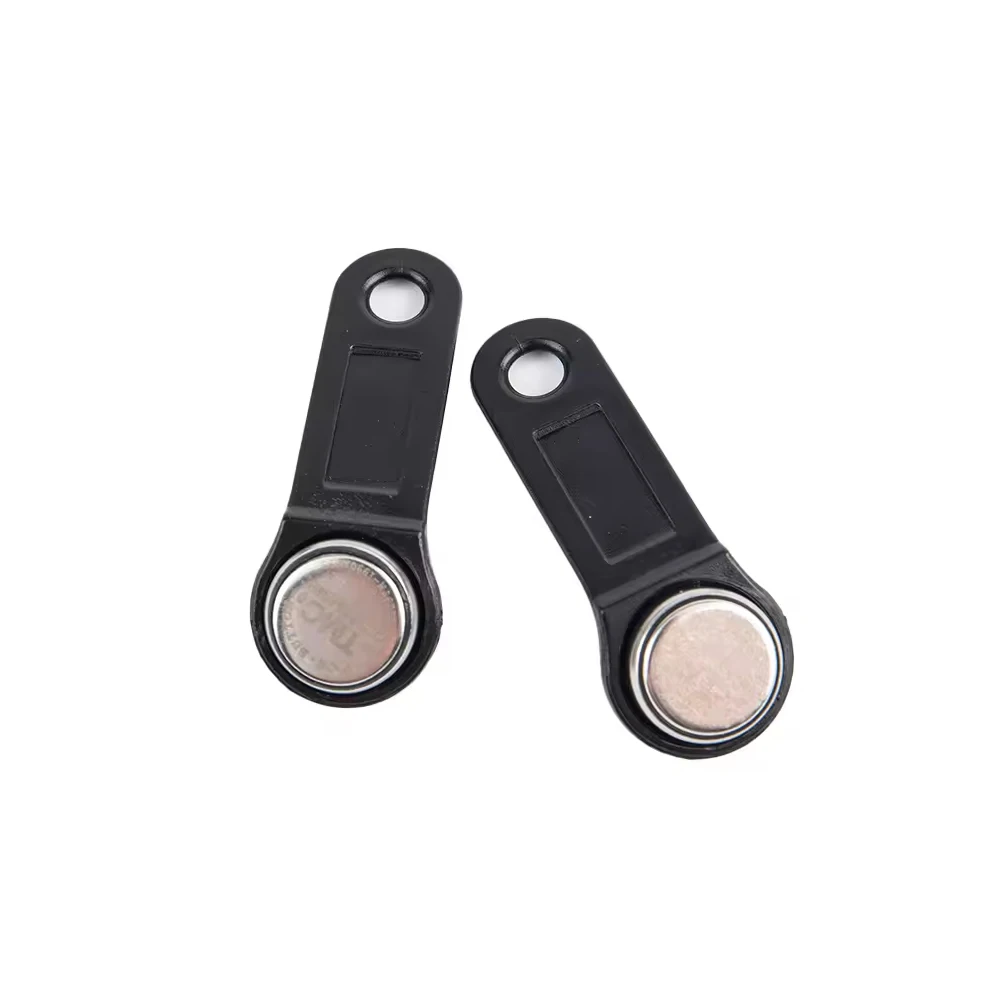TM1990 Ibutton Tag TM Card with Metal Ring for Magnetic i Button Contact Smart Magnetic induction Key Card