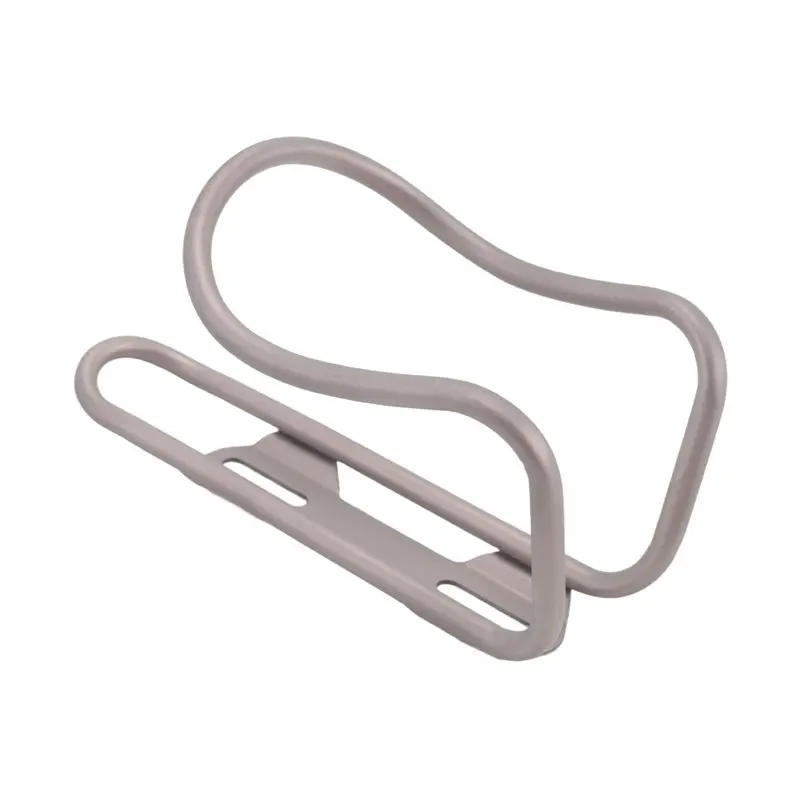 AA75-دراجة غلاية رف سبائك التيتانيوم جوفاء ركوب زجاجة ماء قفص حامل مع مسامير دراجة الدراجات أجزاء نمط أ #1