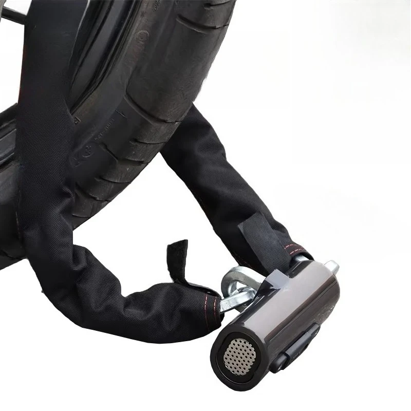 

Heavy Duty Steel Bicycle Chain Lock, Anti-theft Bicycle Safety Lock, Key Cable Bicycle Chain Lock, for Motorcycle Safety