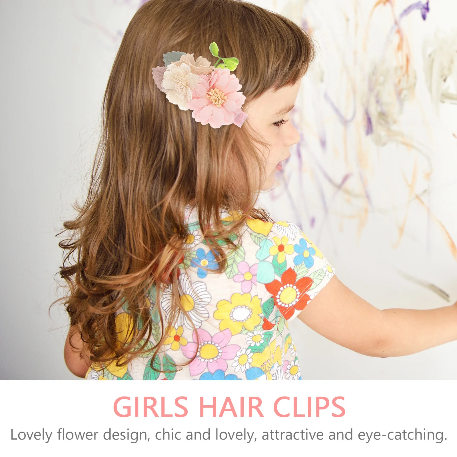 

3Pcs Faux Pearl Flower Hair Clips Fashionable Toddler Hair Accessories Soft Decorative Barrettes for Girls Special Occasion