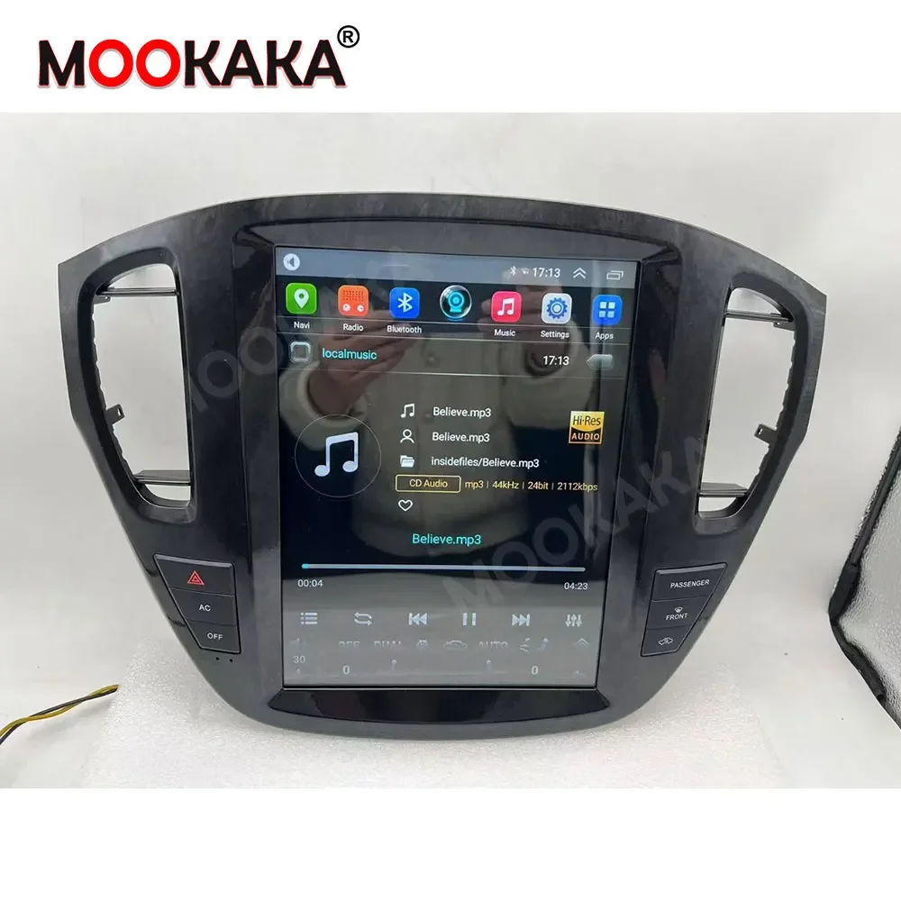 12.1 Inch 2 Din Android Car Radio for Toyota Highlander 2001-2007 Wireless CarPlay Android Auto GPS Navigation DSP A/C Head Unit