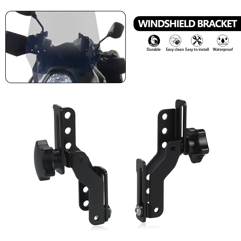 

Motorcycle Windshield Adjusters Support Holder Bracket Kits For Suzuki Vstrom DL1000 DL 650 1000 2014 - 2019 2018 V-strom DL650