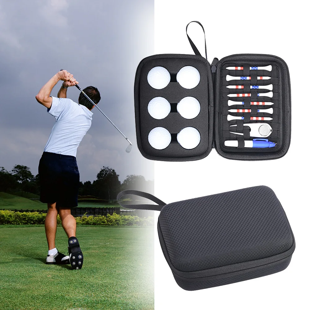 

Golf Gifts for Men Women Golf Accessories Storage Bag Golf Balls Holder Golf Tees Multifunctional Divot Knife Golf Ball Clamp