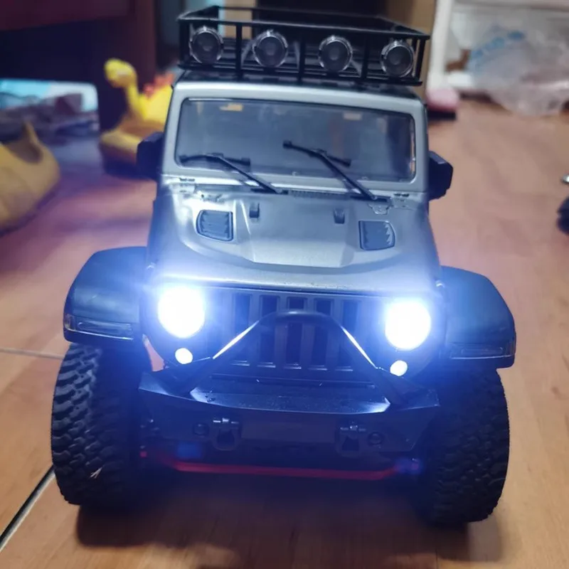 2025 Mn128 Fulltime terreinwagen met vierwielaandrijving 2,4 g Klim de afstandsbediening auto Rc Wrangler automodel speelgoedauto jongen cadeau