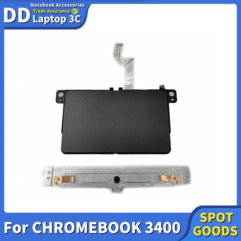 New Laptop Touchpad Original For Dell Chromebook 3400 0MR5DJ 0N9D2R Mouse Trackpad Bracket Replacement Notebook Accessories