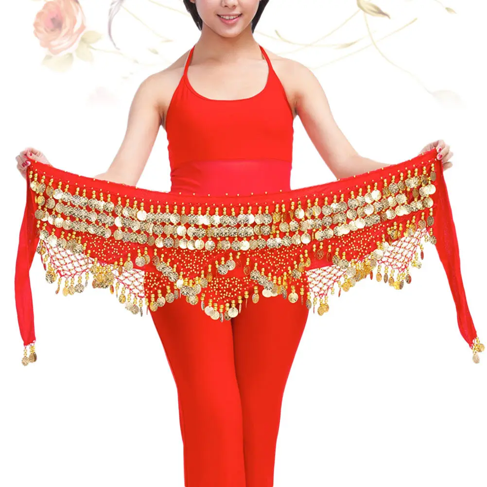 Body Chain Women Waist Jewelry Belt Party Metal Halloween Christmas Belly Dance Hip Belt Belly Belt Polyester