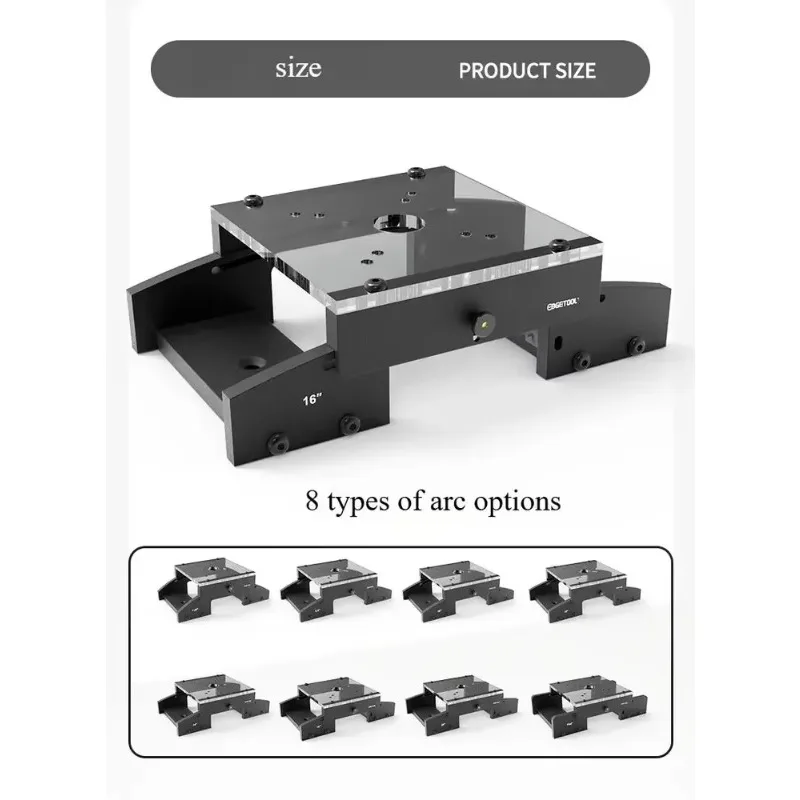 

Guitar Fingerboard Professional Milling Arc Auxiliary Tool Neck Gasket Making Tool Folk Electric Guitar Making Tool