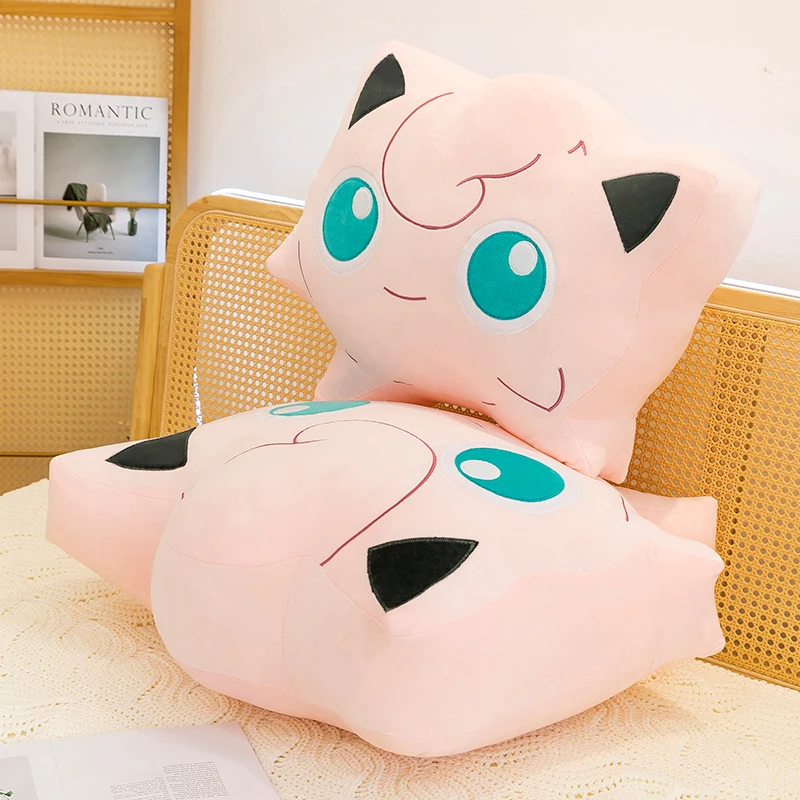 Muñeco de peluche Original Jigglypuff, juguetes de peluche de Pokémon, Jigglypuff Gengar Clefairy, regalo de cumpleaños Kawaii de dibujos animados para niños Collectio