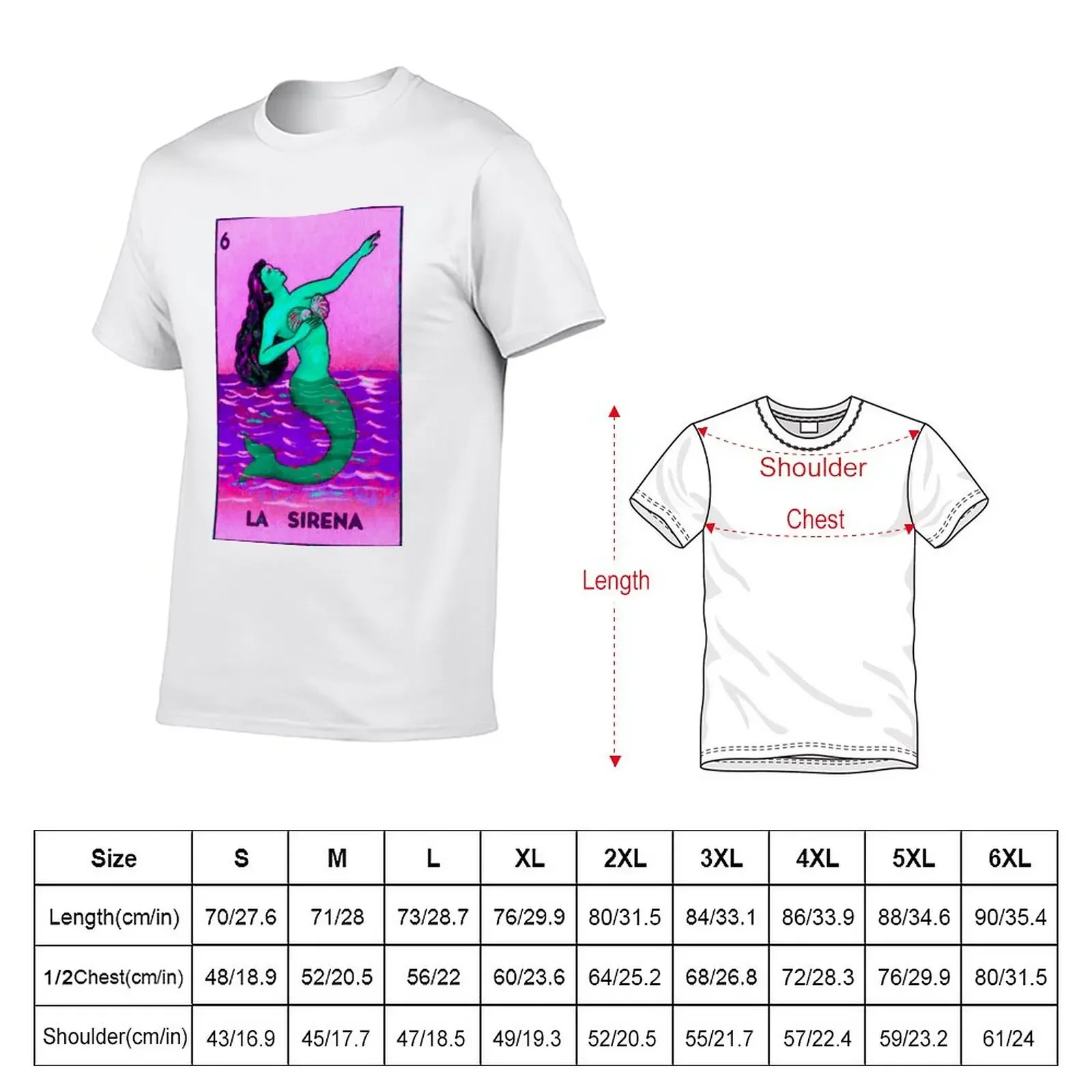 New La Sirena Loteria TWISTED T-Shirt new edition t shirt heavyweight t shirts plus size tops custom t shirts mens clothes