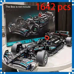 1642PCS Technical AMG Fomula F1 W14 E Performance Racing Car Building Blocks 42171 Construction Bricks Super Race Assembly Car