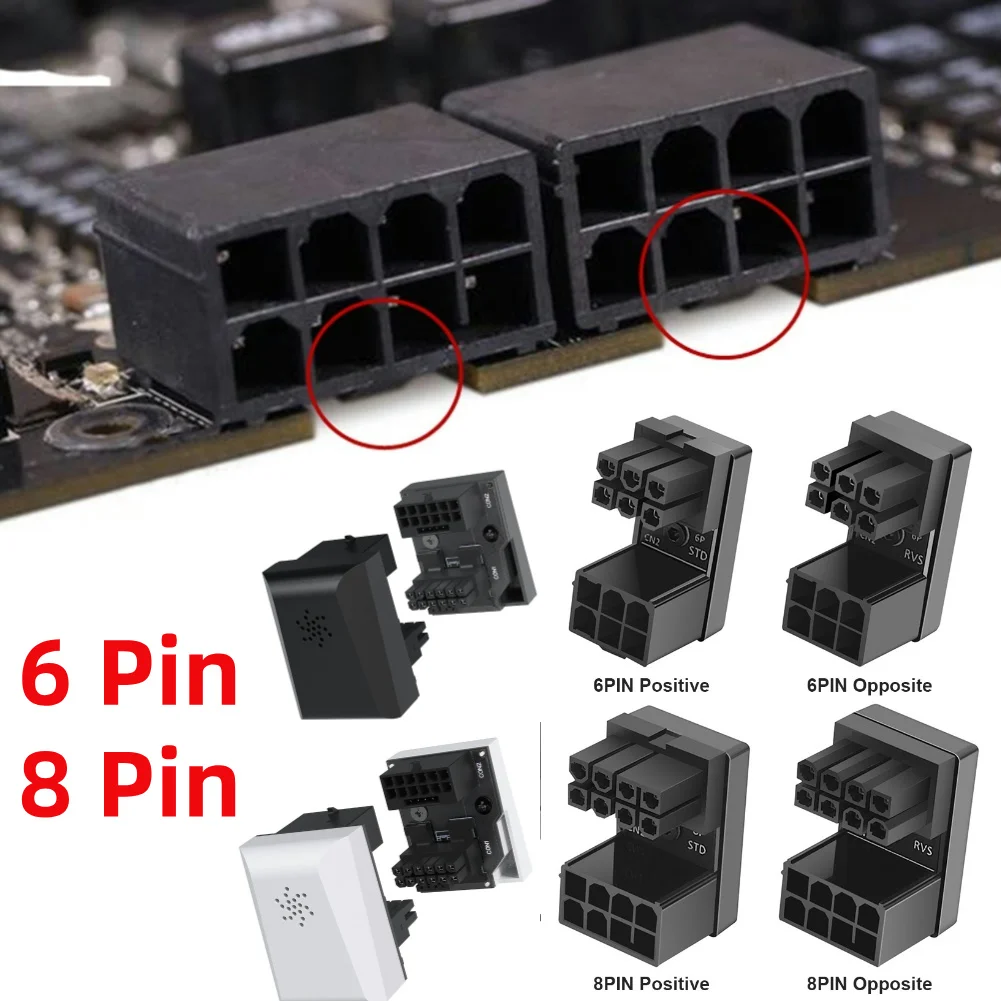 Atx 8Pin 6Pin Femal… - image