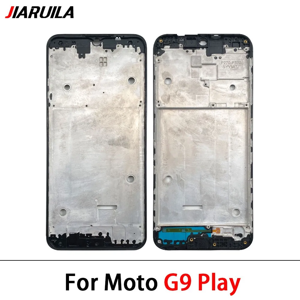 10Pcs/Lot, Housing Middle Frame Bezel Plate Cover For Motorola Moto G8 G9 Play Plus Power Lite