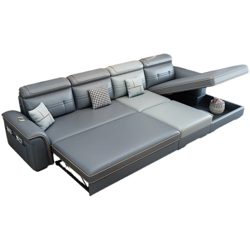 Reclining Gray Design Sofas Water Proof Armrest Floor Recliner Lounges Couch Luxury Designer Divano Soggiorno Home Furniture