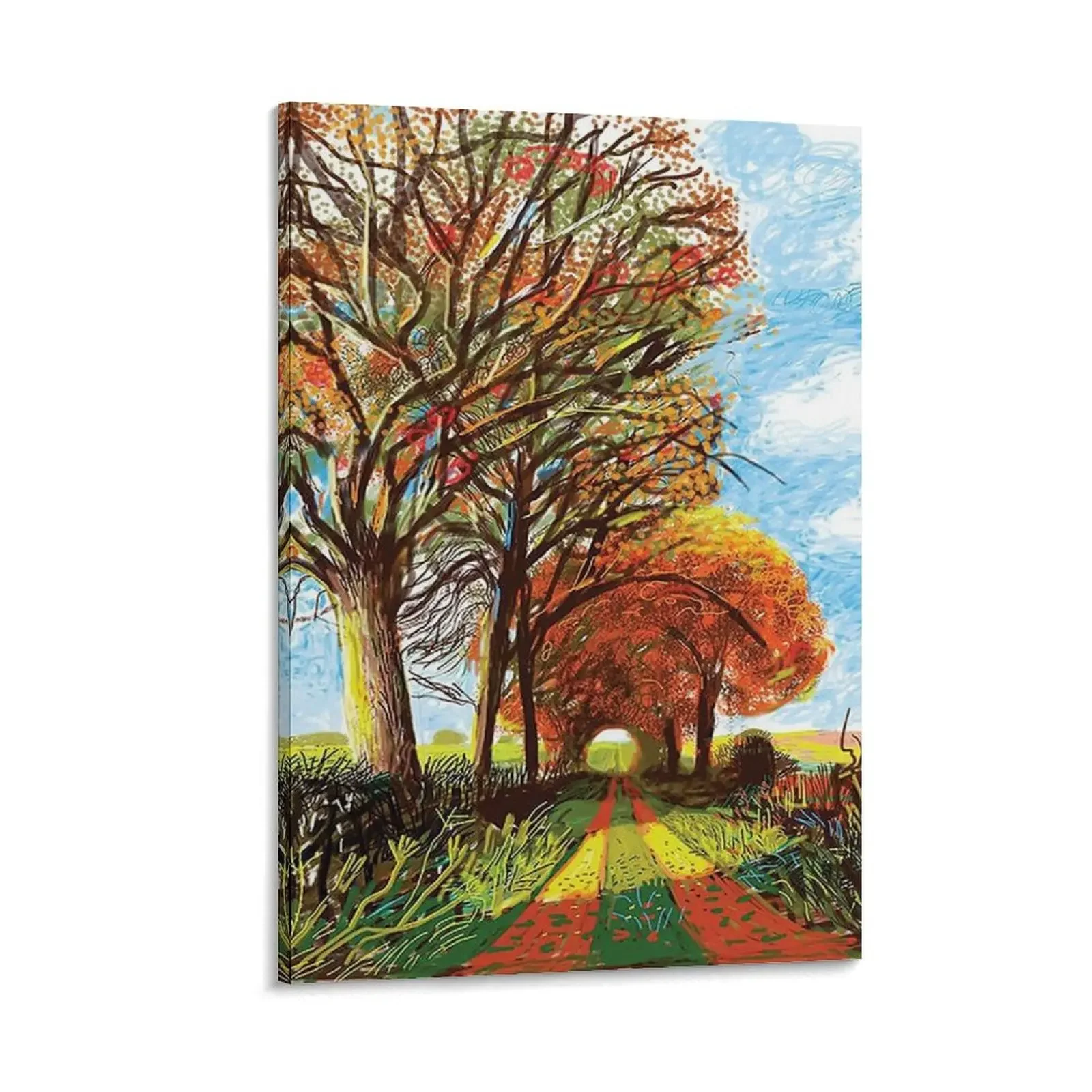 

David Hockney Canvas Painting art pictures for wall home and decoration Wall paintings