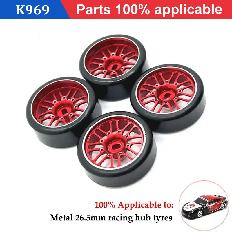 WLtoys RC Car K969 K989 Original Spare Parts Mosquito Car1:28 PVC Car Shell Lampshade Differential Receiver Motor Gear Tire Set