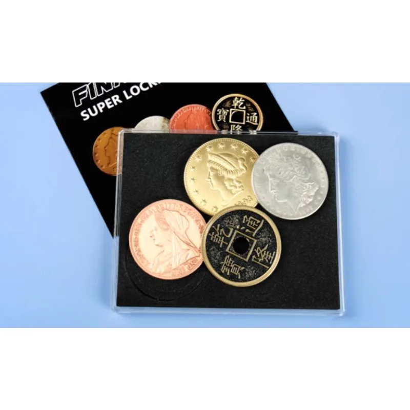 

Final Gold - Super Locking Coins Magic Tricks Flight Vanishes Appearing Magia Close-up Street Illusions Gimmicks Mentalism Props