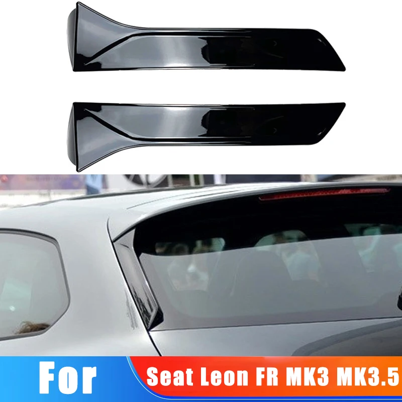 

Для Seat Leon FR MK3 MK3.5 отделка окна автомобиля спойлер для губ боковое крыло спойлер автомобильная наклейка украшения модификация аксессуары