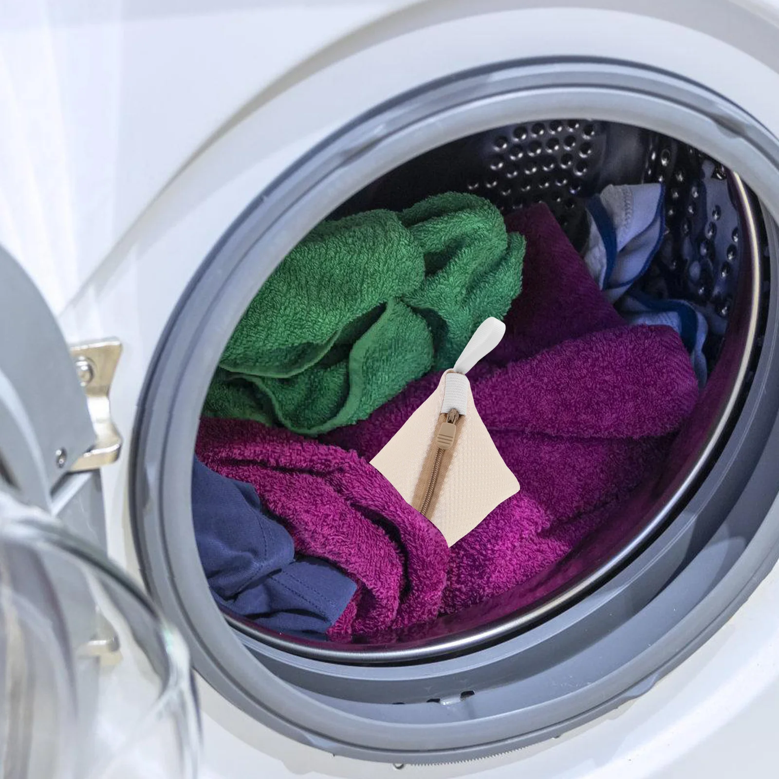 

2pcs Mini Laundry Bag Mesh Wash Bags For Bras Socks Shoes Delicates Foldable Sandwich Design Washing Machine Lingerie Underwear