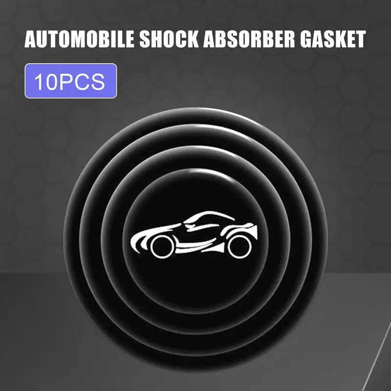 Car Gasket Automobile Closing Door Silent Gaskets Vehicle Anti-collision Silicone Sticker Non-Destructive Adhesive Installation