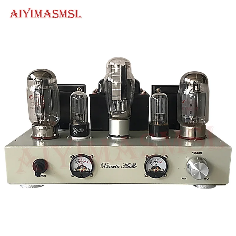 

AIYIMA SMSL Custom HIFI 2.0 12W kt88 6550 5Z3P 6H8C Vacuum Tube Amplifier Class A Single Ended Handmade Amplifier Audio