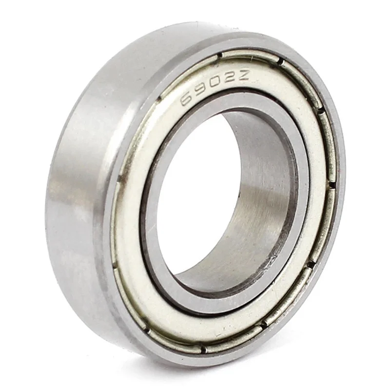 4X 6902Z 15 x 28 x 7mm Metal Shielded Miniature Deep Groove Radial Ball Bearing