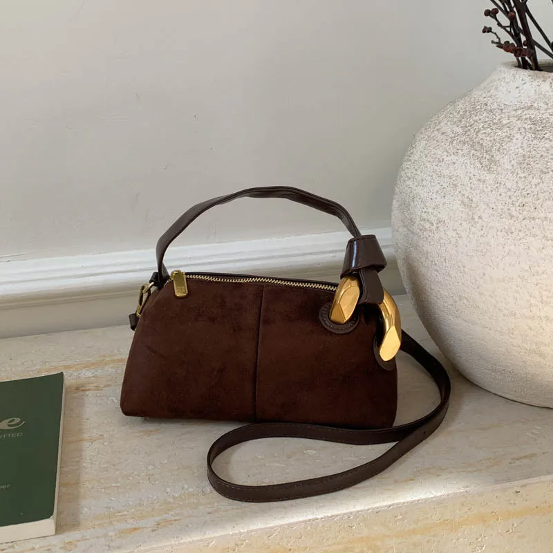 

2025 New Vintage Top Handle Shoulder Bag for Women, Fashion Cross-body Purse, Casual Chic Handbag, Retro and Versatile