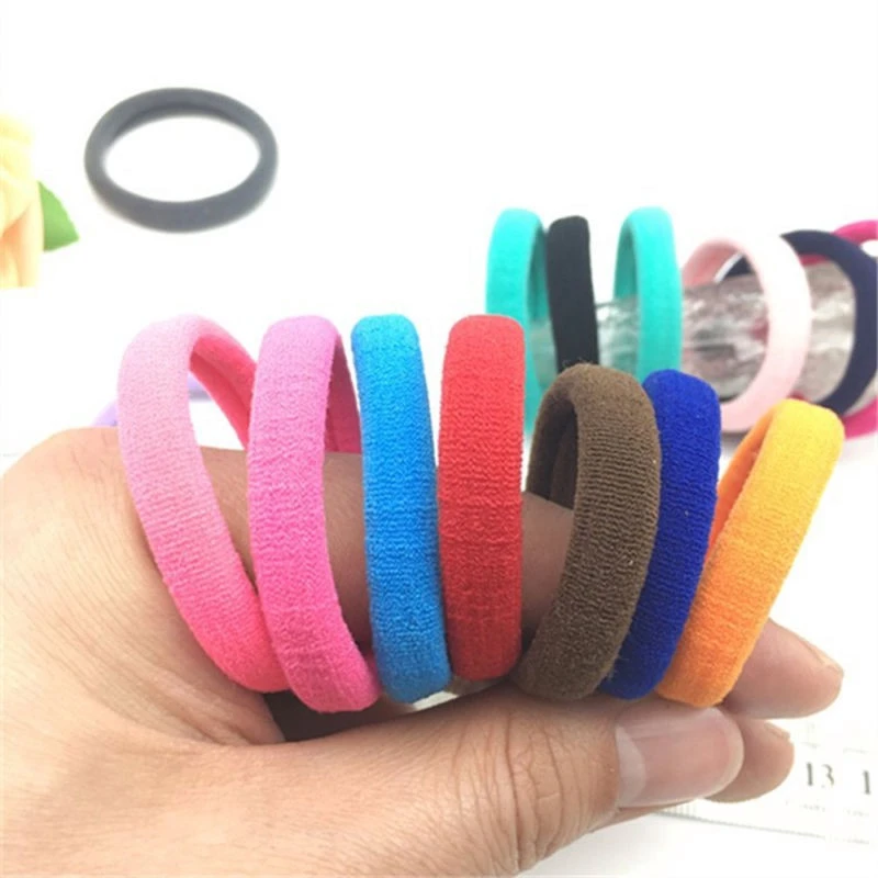 Bandas para el cabello de 35MM de diámetro para mujer, coletero, lazos para el cabello, paquete de Scrunchies, accesorios para el cabello