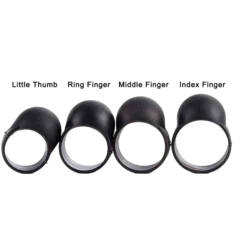 

Finger Cots Finger Sleeves Silicone 4PCS Finger Sleeves Ethereal Drum Percussion Instruments Musical Instruments