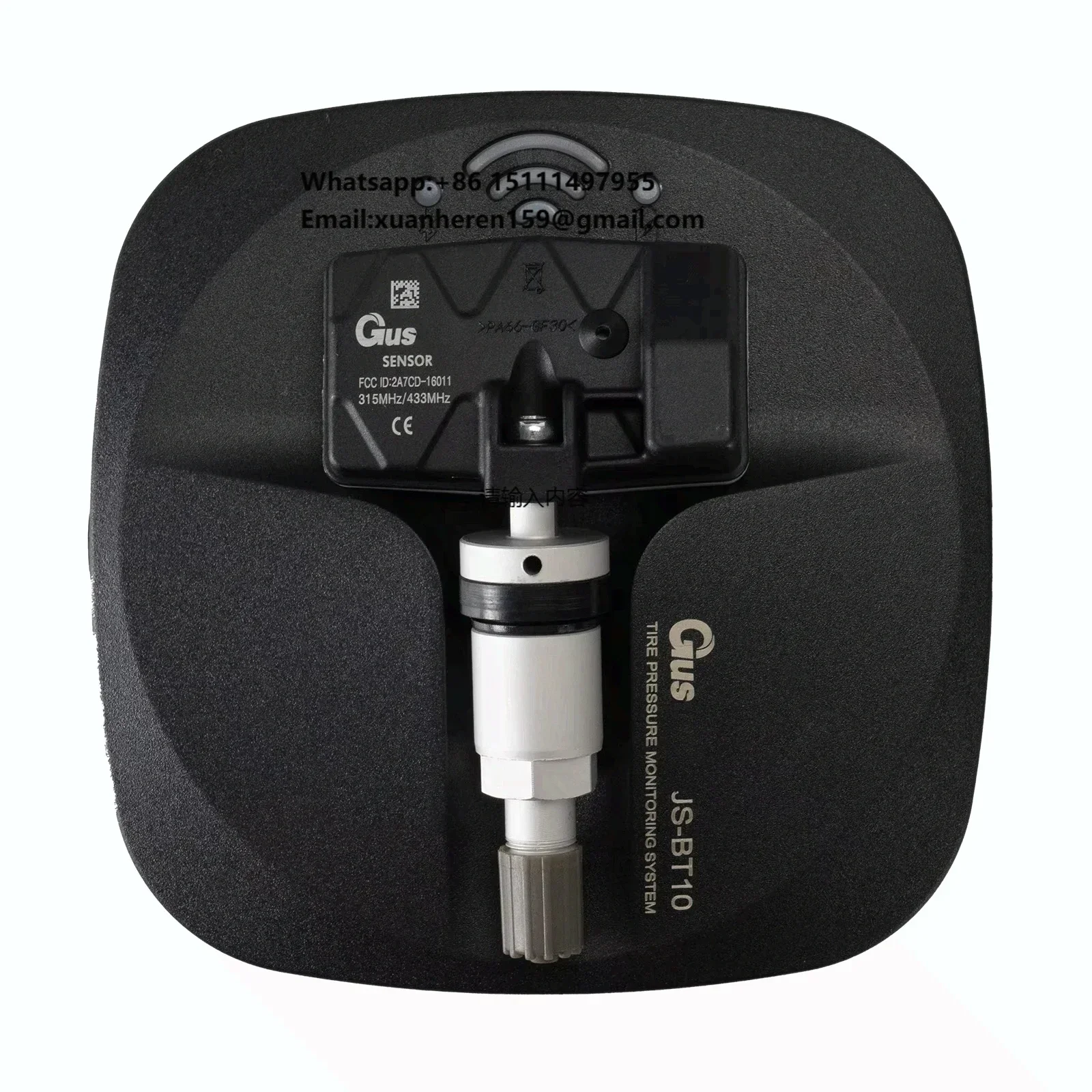 Gussin Mobile App Programming Tpms Monito Sensor 315 433mhz Universal Tpms Programmable System by Phone 20pcs and 1 Trigger