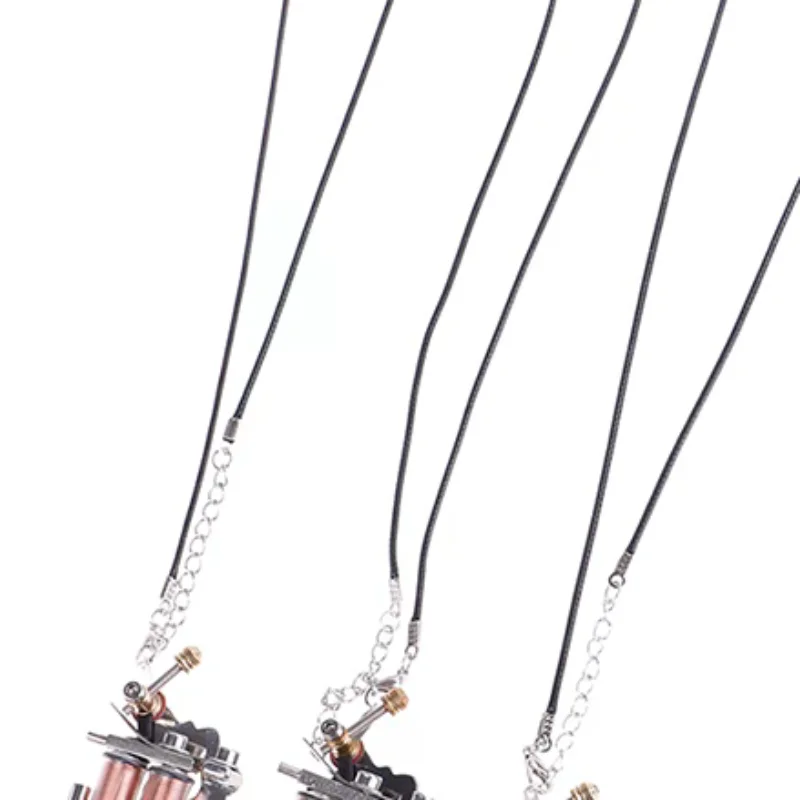 

1X мини-тату-машина, брелок для татуировки, держатель для ключей в стиле панк, как подвесной орнамент