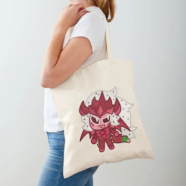 

pitaya dragon cookie chibi Tote Bag canvas tote bags shopper bags for women shopper bag women canvas tote bag