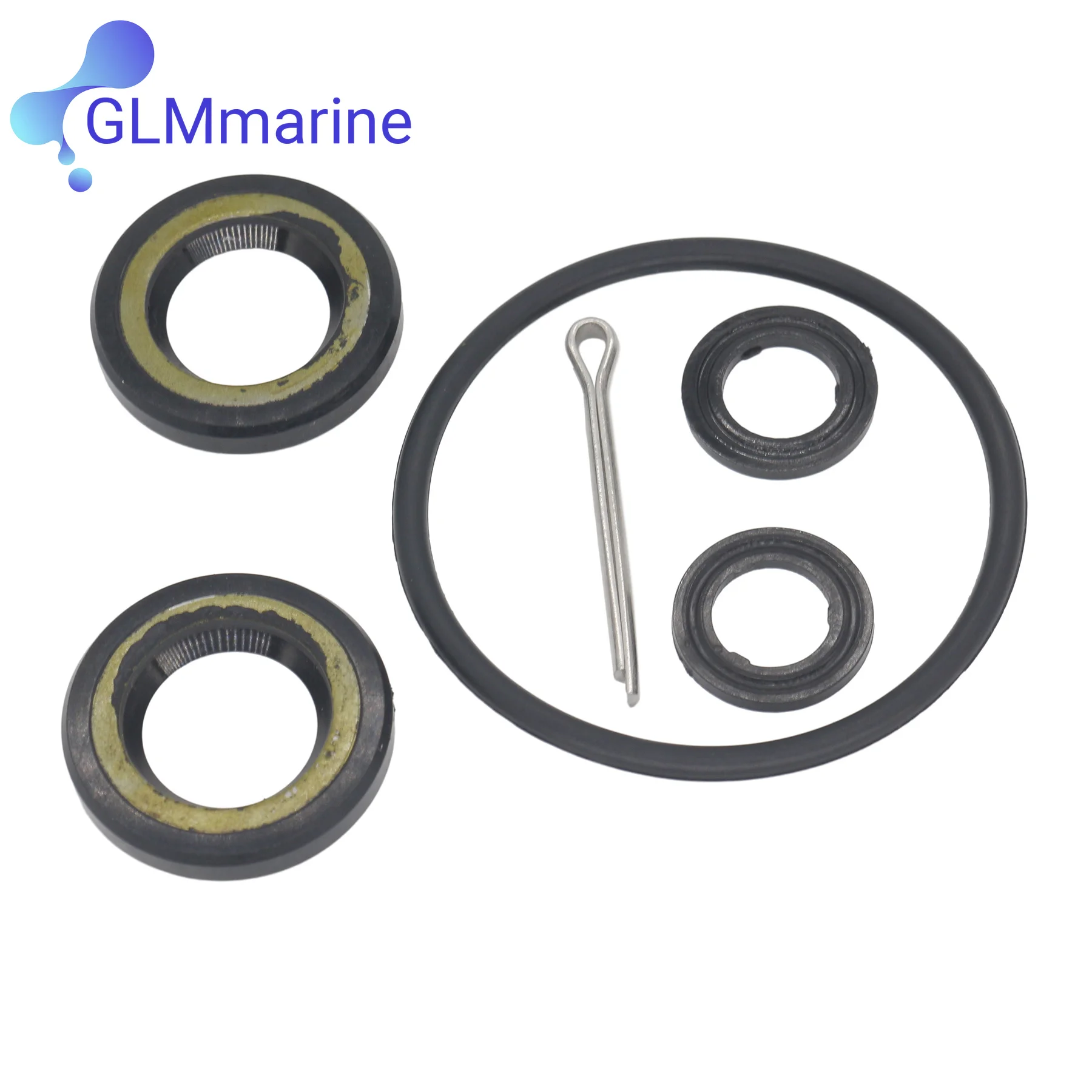 Outboard Lower Unit Seal Kit W/ Oil Seal 09282-16003 Compatible with Suzuki Marine DT 8 9.9 HP Motors Parts Replaces 09280-52004