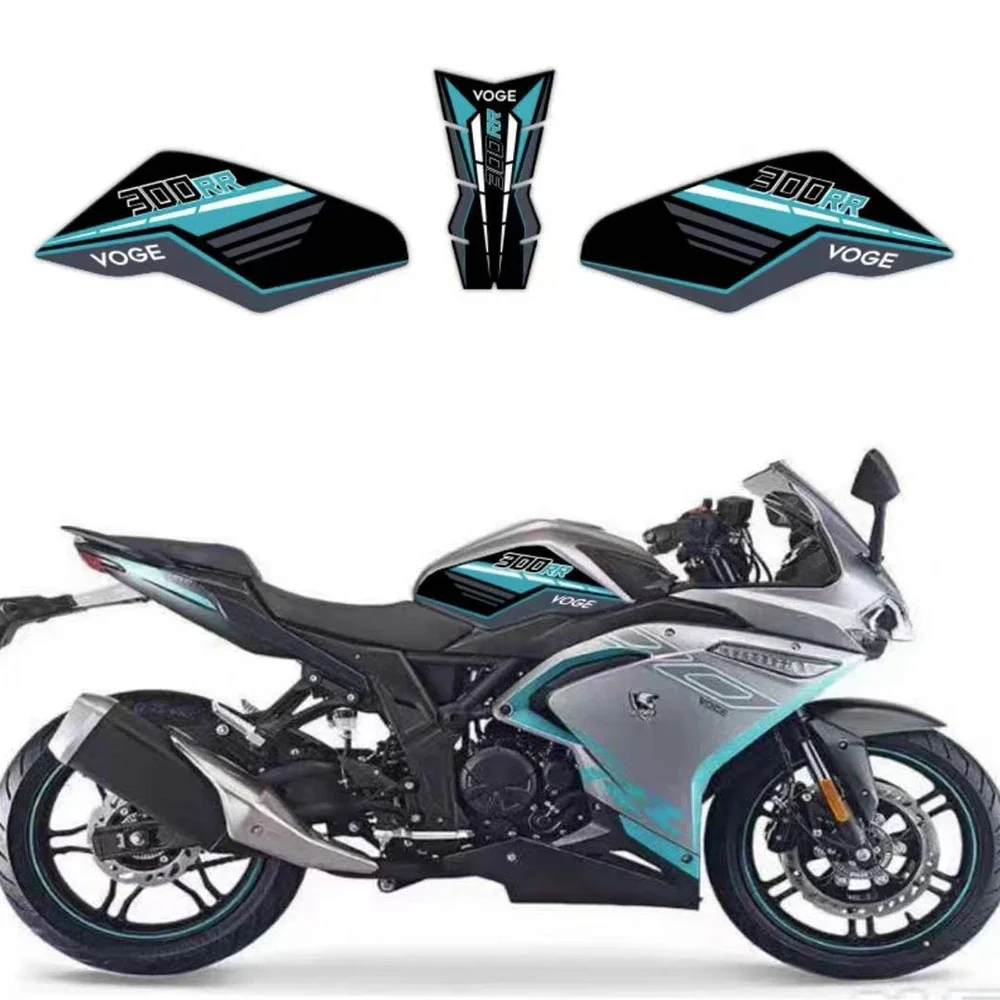 

Stickers Motorcycle Sticker Tankpad Fuel Gas Tank Pad Protector Case For VOGE 300RR 300R motorcycle accessories