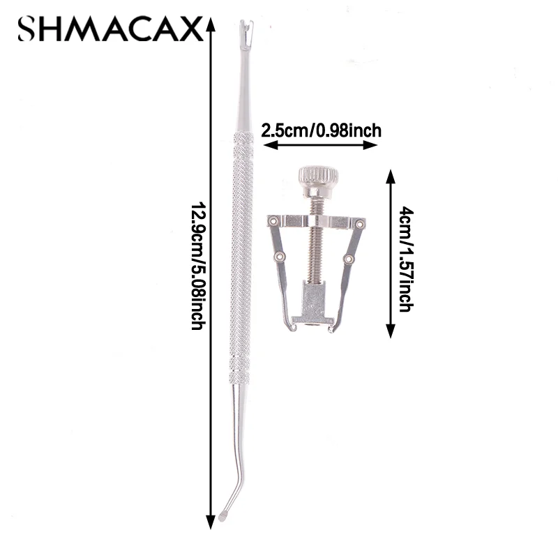 Fixateur d'ongles incarnés en acier inoxydable, pince à redresser les ongles, paronyamitié, instituts de pédicure, outils de soins de santé