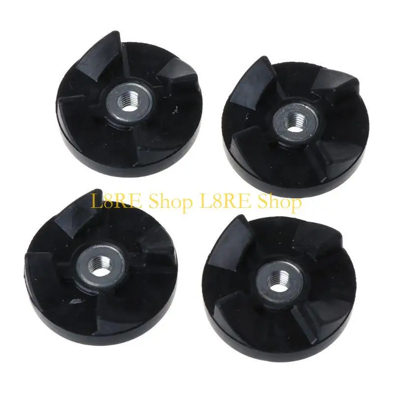 L8RE Pack of 6 Replacement Parts Gears Rubber Bottom Gears Easy to Install Gear Part Base Motor Gears for 250W Blenders